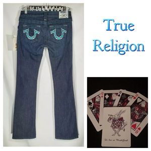 New True Religion Diamondback Snake Jeans 26 X 33